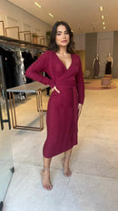 Vestido Transpassado Georgia + Brinde Exclusivo