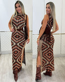 Vestido Léia Gola Alta