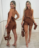 Conjunto Juci Marrom 93239