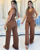 Macacão Charlote Marrom 90972