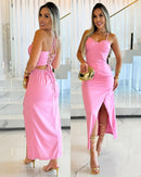 Vestido Siena Rosa 89380