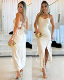 Vestido Siena Cru 89379